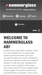 Mobile Screenshot of hammerglass.com